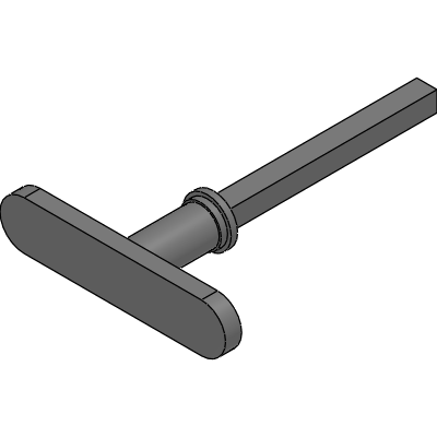 Basic T Handle Shank Latch