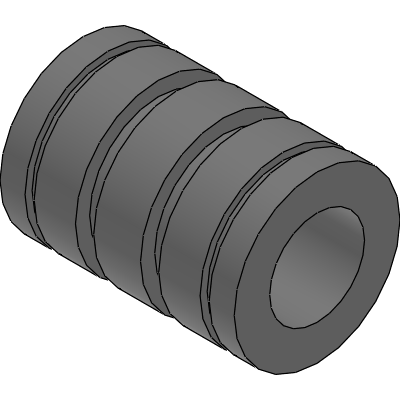 Linear Round Bearing - FrelonGOLD, Closed