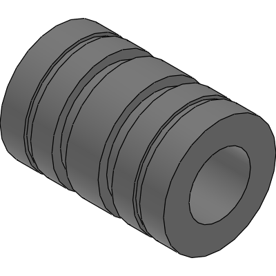 Linear Round Bearing - FrelonGOLD, Closed