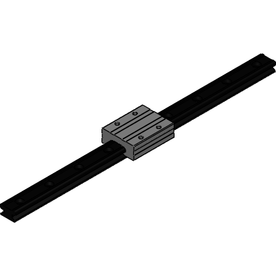 Rail Guides w/Carriage - Low-Profile