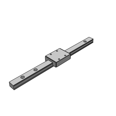 Rail Guides w/Carriage - Mini Profile