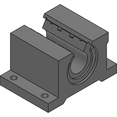 Linear Pillow Blocks - Precision and Compensated, Open