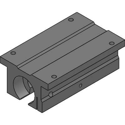 Linear Pillow Blocks - Super Ball Bushing, Open