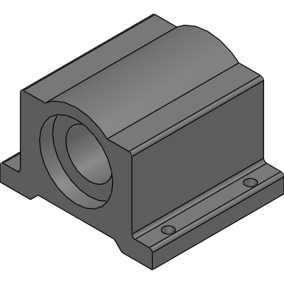 Linear Pillow Blocks - Super Smart Ball Bushing, Closed, Continuous Application