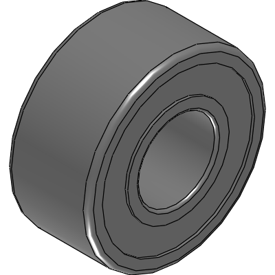 Ball Bearings - Double Row, Double Sealed