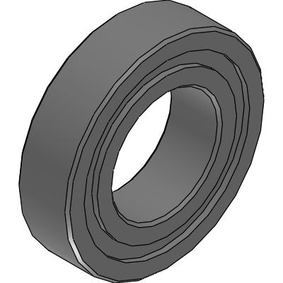 Ball Bearings - Standard, Double Shielded