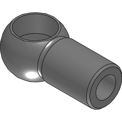 Gas Spring End Fittings & Mounts - Ball Socket End Fitting
