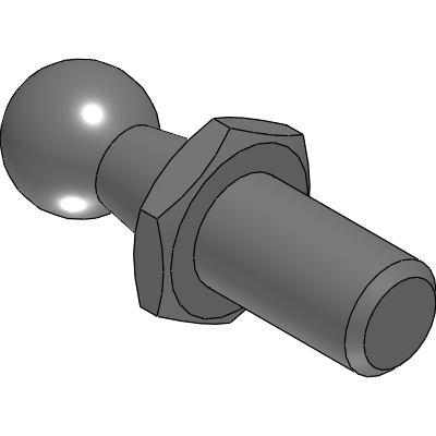 Gas Spring End Fittings & Mounts - Ball Stud Mounting Bracket