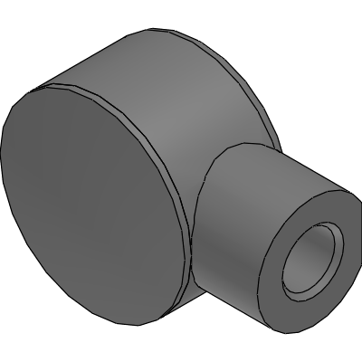 Gas Spring End Fittings & Mounts - Quick-Release Ball Socket End Fitting