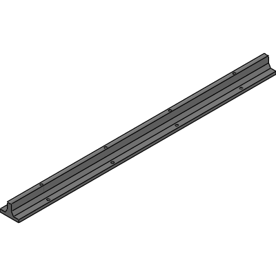 Linear Shaft Support Rails - Shaft Support Rail