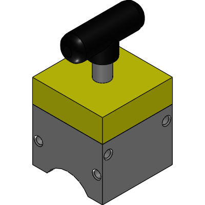 Magnetic Squares & Angles - Switchable Welding Squares