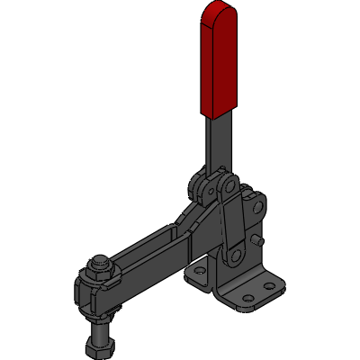 Manual Hold Down Clamps - Vertical