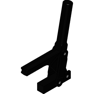 Manual Hold Down Clamps - Vertical