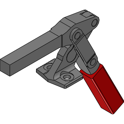 Manual Hold Down Clamps - Vertical