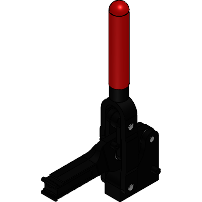 Manual Hold Down Clamps - Vertical