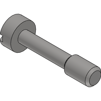 Captive & Panel Screws - Fillister Head with Slot