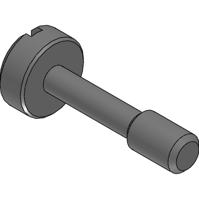 Captive & Panel Screws - Fillister Head with Slot