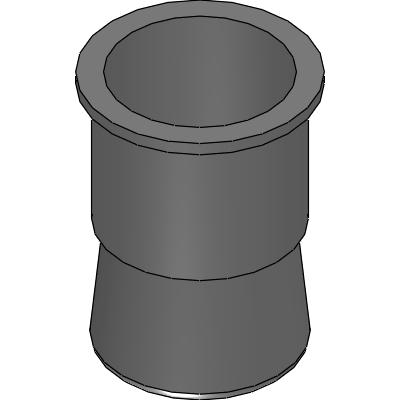 Rivet Nut Thread Inserts - Ribbed and Swaged