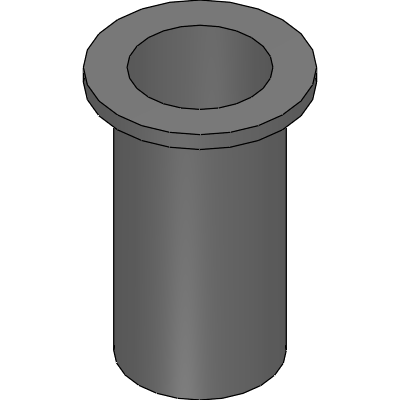 Rivet Nut Thread Inserts - Ribbed