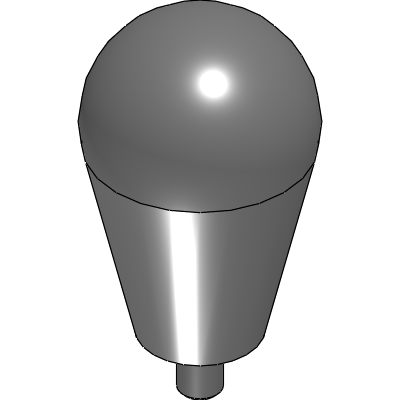 Tapered Knobs - Bulb