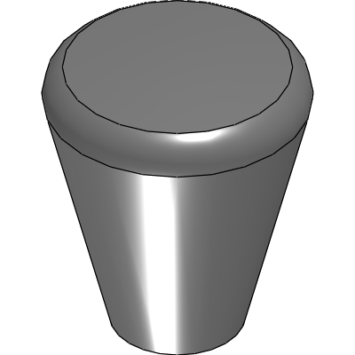 Tapered Knobs - Bulb