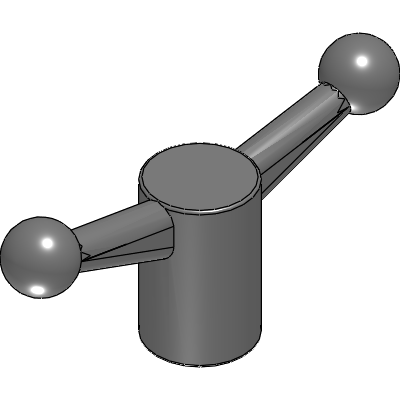 High-Profile Clamping Levers - Female