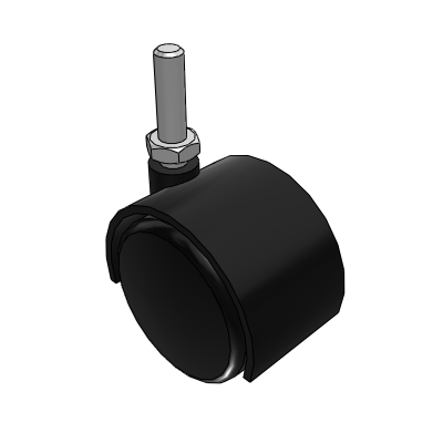 Swivel Bolt Hole & Stem Casters - Threaded Stem Swivel