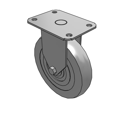 Rigid Plate Casters