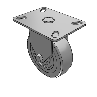 Rigid Plate Casters