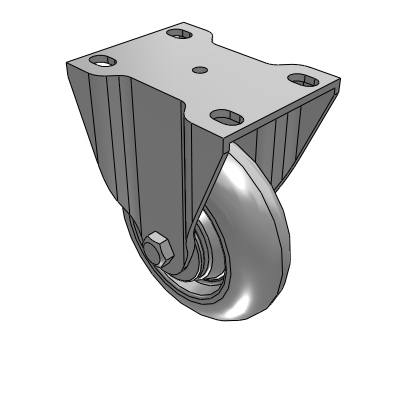 Rigid Plate Casters