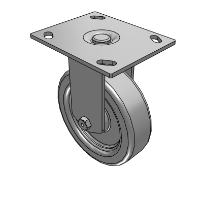 Rigid Plate Casters
