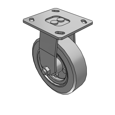 Rigid Plate Casters