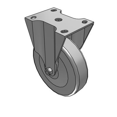 Rigid Plate Casters