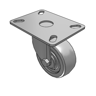 Swivel Plate Casters - Swivel