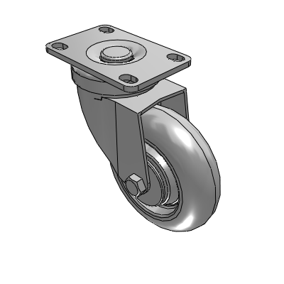 Swivel Plate Casters - Swivel