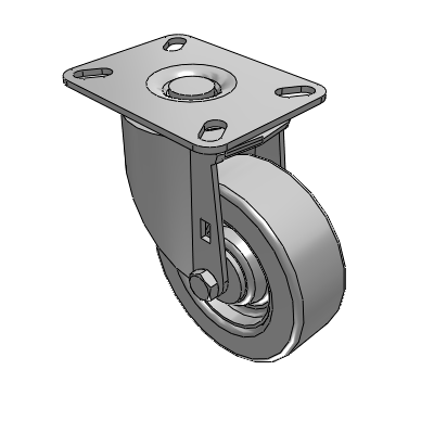 Swivel Plate Casters - Swivel