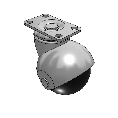Swivel Plate Casters - Swivel