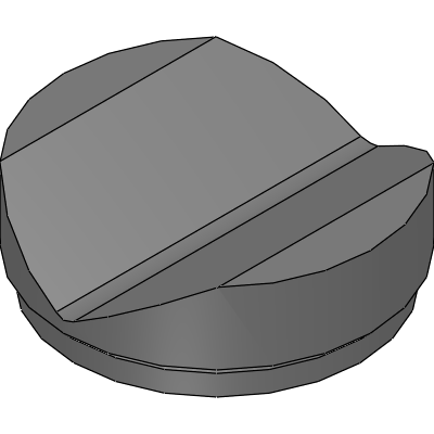 Machine Screw Jack Pads - Ball Pad