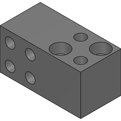 Fixture Block - 4X x 4Y Configuration