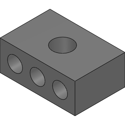 Fixture Block - 1X x 3YConfiguration