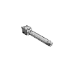 Double Acting Air Cylinders - Front Block Mount