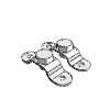Reid Supply For Single Manifold (2 Brackets, 2 Bolts) Industrial Valves