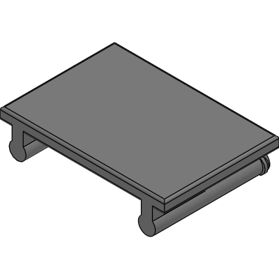 Systemhalter aus Kunststoff