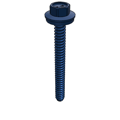 FABA-BZ Façade building screw Self-tapping screw, Ø 6.3 mm, Sealing washer E16