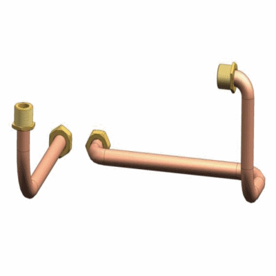 Anschlusssatz für 1 Mischerkreis