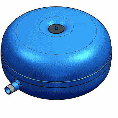 Set Solar-Ausdehnungsgefäß 18 Liter