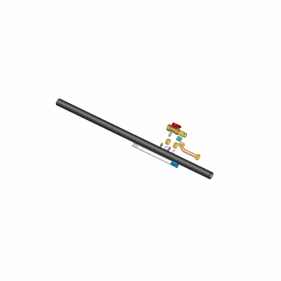 Zirkulations-Anschlussrohrsatz für BS 100 HL Speicher