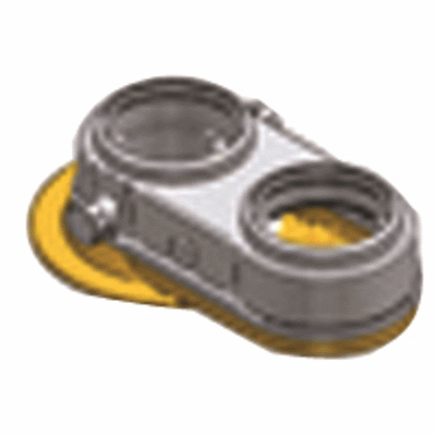 Exzentrischer Abgasanschluss