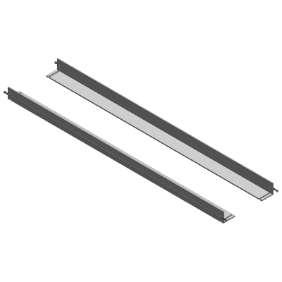 Omega Ballast-Winkelschienen