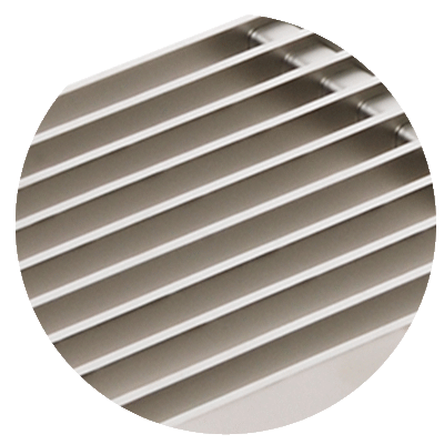 Grille longitudinale regard charge lourde